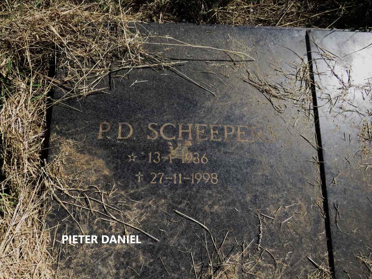SCHEEPERS Pieter Daniel 1936-1998