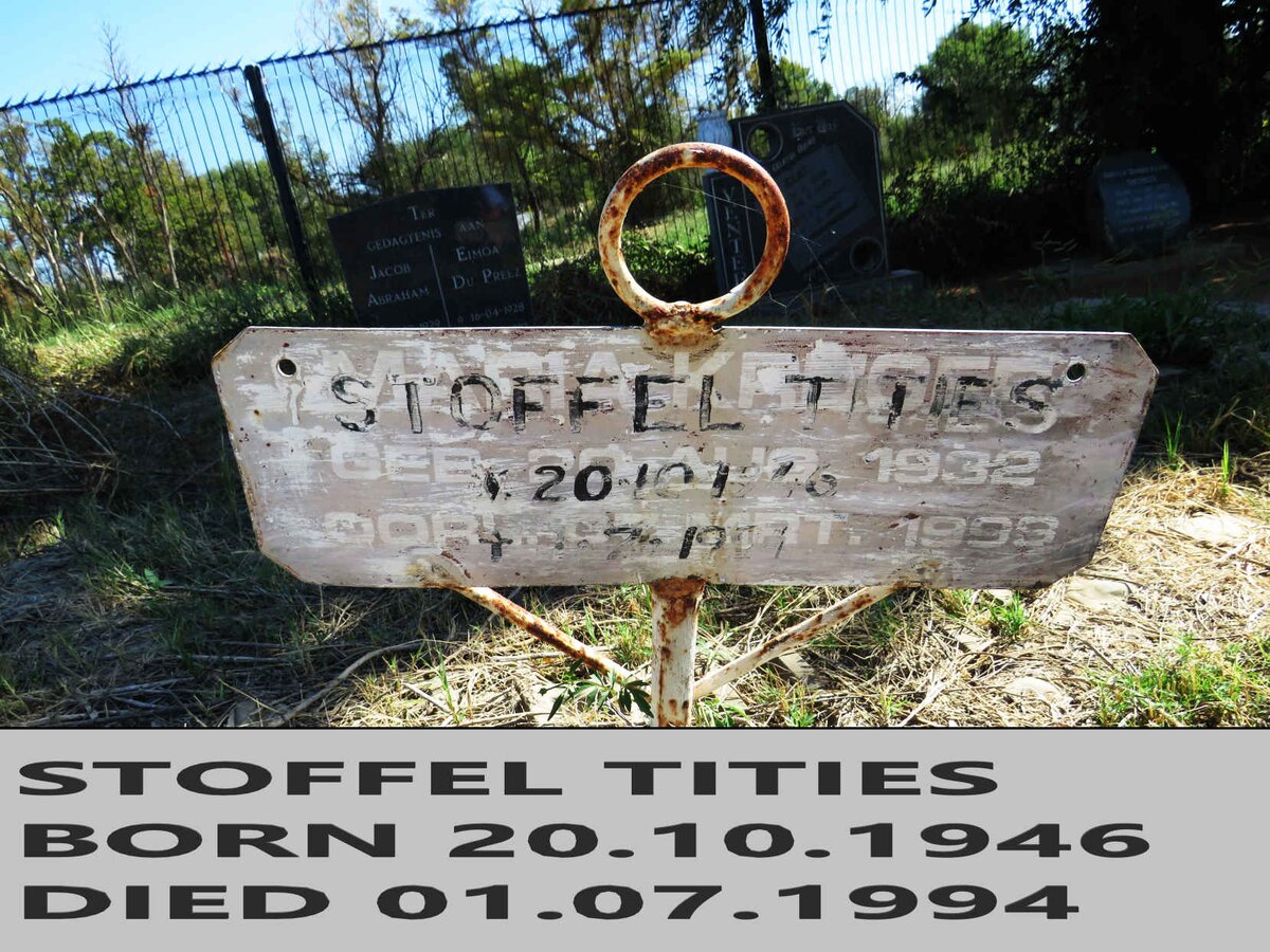 TITIES Stoffel 1946-1994