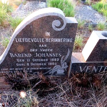 VENTER Barend Johannes 1883-1965 & Maria Elizabeth VENTER 1890-1969_1