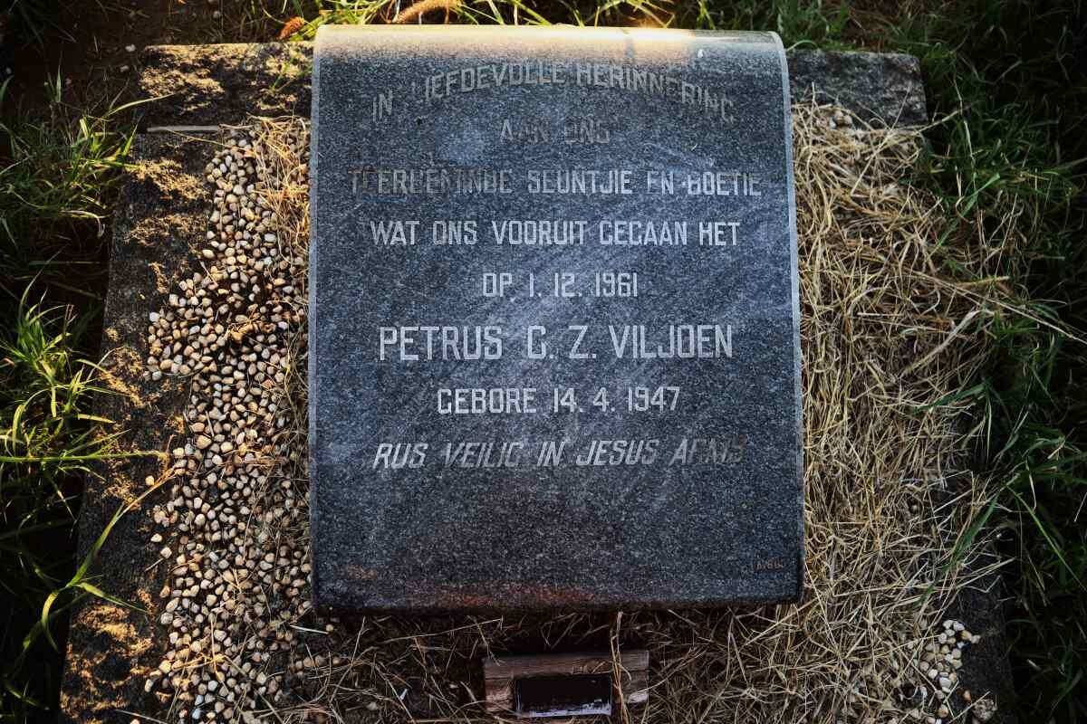 VILJOEN Petrus C.Z. 1947-1961