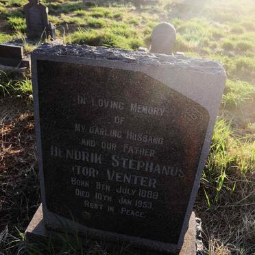 VENTER Hendrik Stephanus 1898-1953