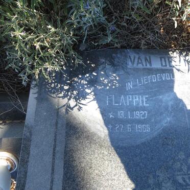 VYVER Flappie, van der 1927-1969 & Hilda 1930-1988_1