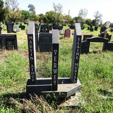 VERWEY Martin Athur 1955-2004 & Elaine Muriel 1958-_1