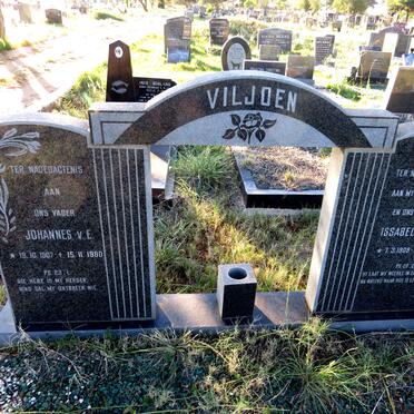 VILJOEN Johannes v. E. 1907-1980 & Issabella M. 1909-1974