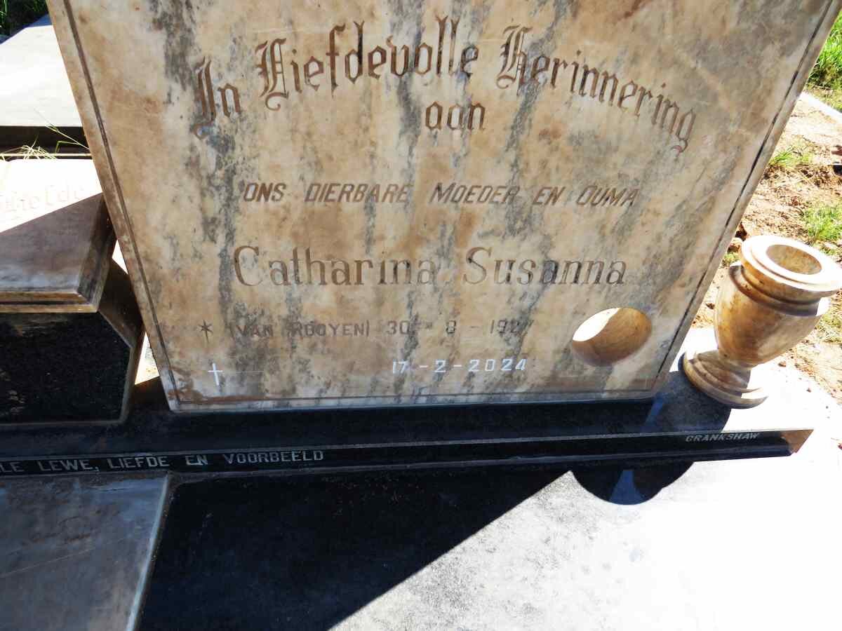 VORSTER Izak David 1914-1990 & Catharina Susanna VAN ROOYEN 192?-2024_3