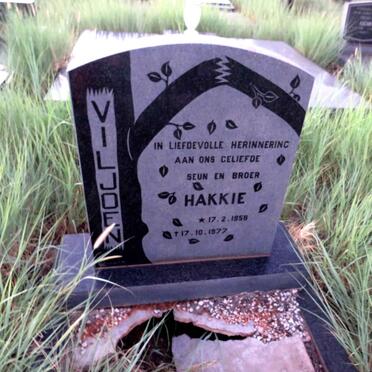VILJOEN Hakkie 1958-1977