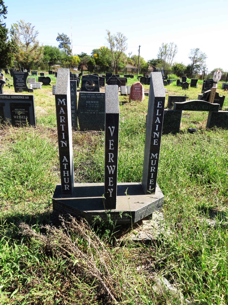 VERWEY Martin Athur 1955-2004 & Elaine Muriel 1958-_1