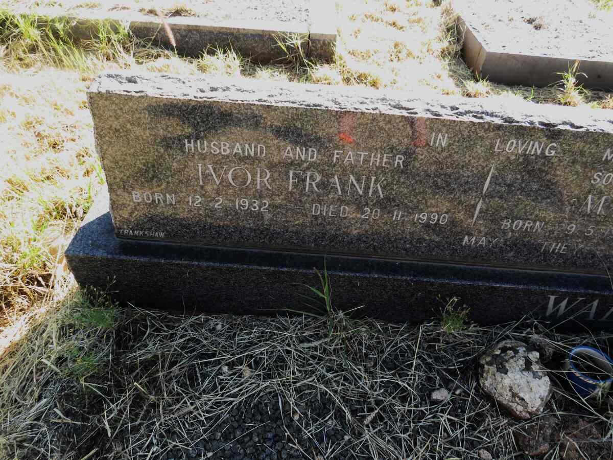 WALKER Ivor Frank 1932-1990 :: WALKER Mark Ivor 1965-1990 :: WALKER Brendan Ivor 1959-2006_2