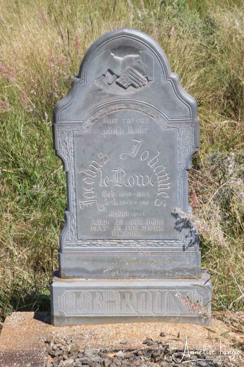 ROUX Jacobus Johannes, le 1863-1941