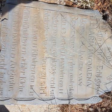 JACOBS Maria Magdalena nee JANSEN VAN RENSENBURG