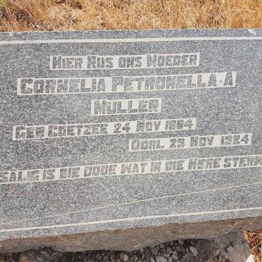 North West, VENTERSDORP district, Roodepoort 191, farm cemetery