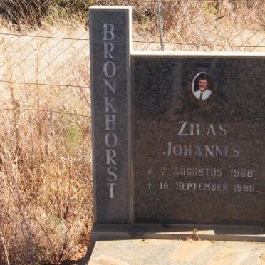BRONKHORST Zilas Johannes 1968-1996