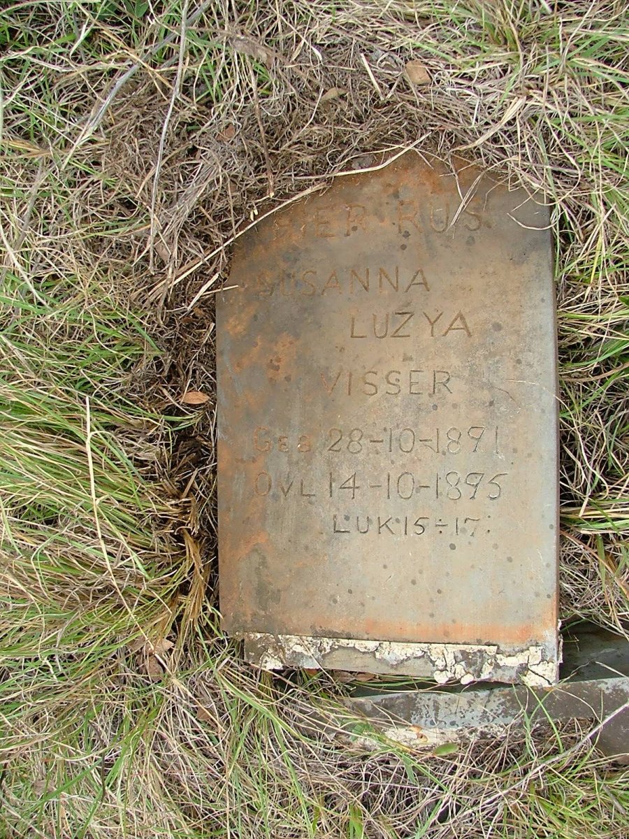 VISSER Susanna Luzya 1891-1895