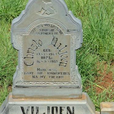 VILJOEN Christo 194?-1952