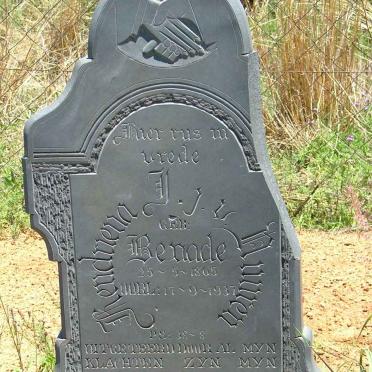 VUUREN Hendrina J., J.v. nee BENADE 1865-1937