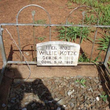 KOTZE Willie 1910-1910