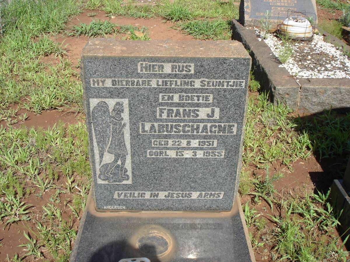 LABUSCHAGNE Frans J. 1951-1955