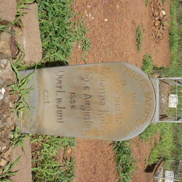 KOTZE Petronella Johanna 1886-1887