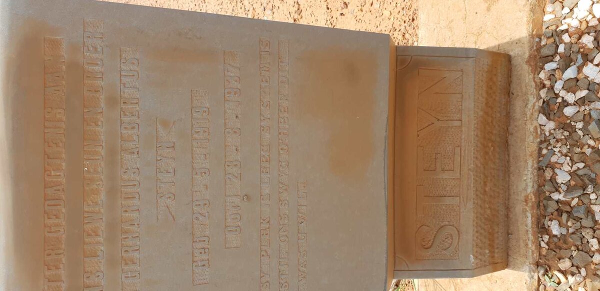 STEYN Gerhardus Albertus 1919-1937