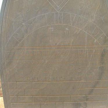 BUITENDAG Wilhelmina Catharina Jacoba 1925-193?