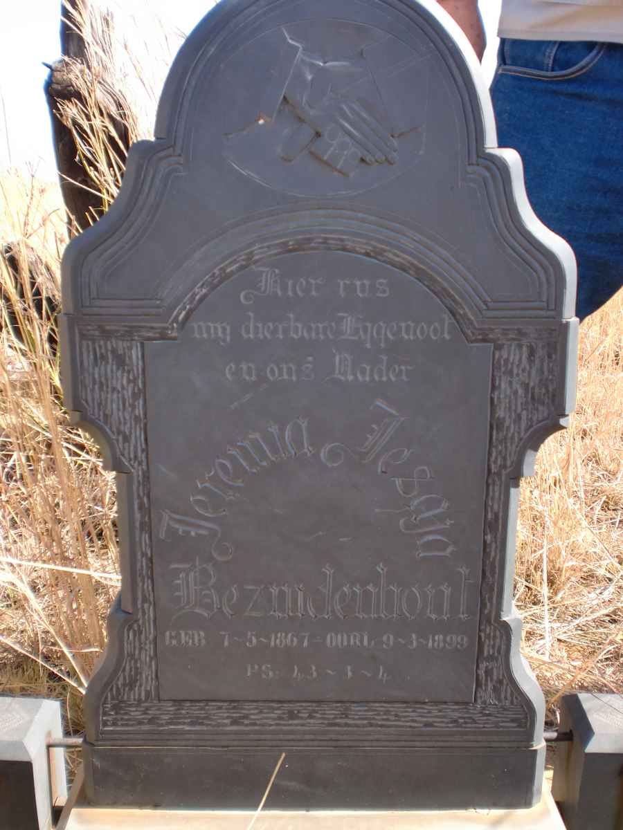 BEZUIDENHOUT Jeremia Jesaja 1867-1899