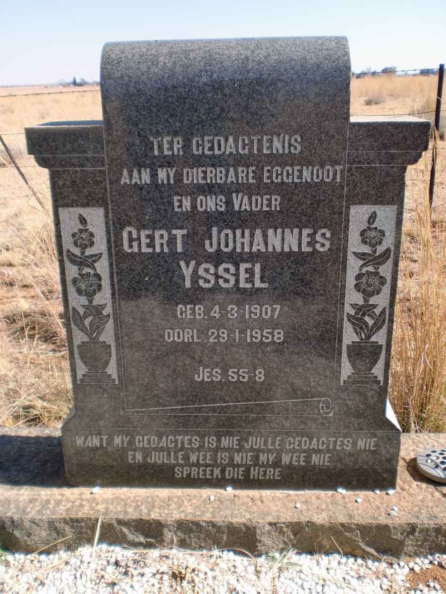 YSSEL Gert Johannes 1907-1958