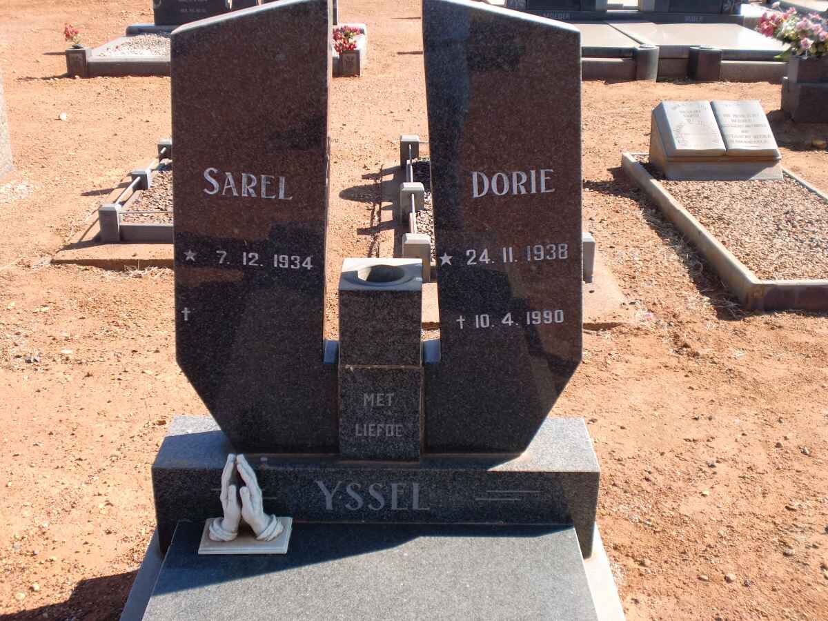 YSSEL Sarel 1934- &amp; Dorie 1938-1990