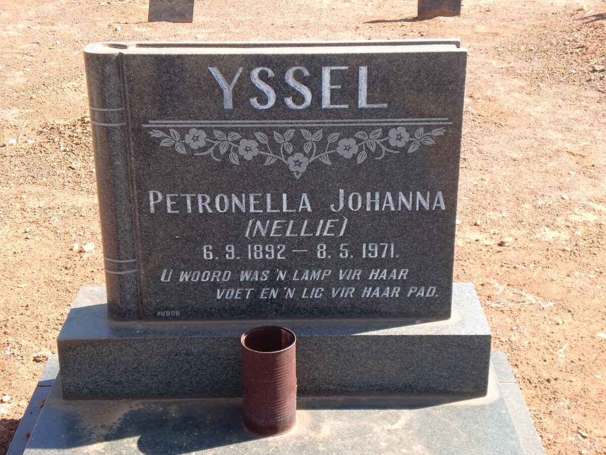 YSSEL Petronella Johanna 1892-1971
