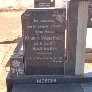 YSSEL Pieter Lodewyk 1875-1964 &amp; Martha Maria 1877-1954