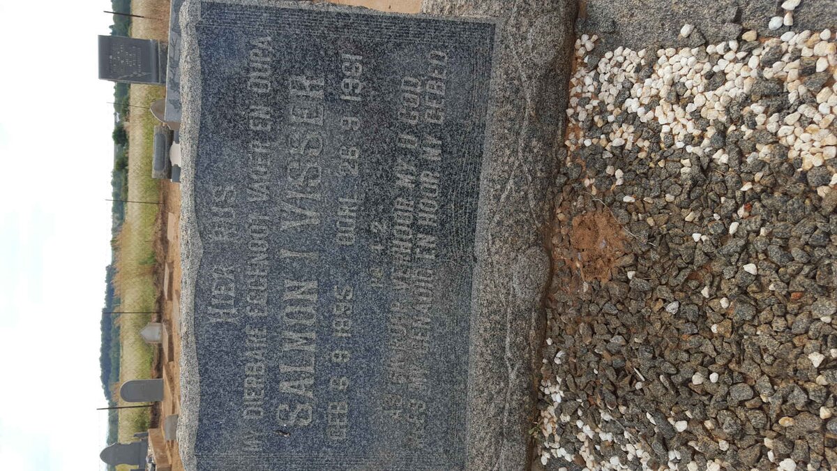 VISSER Salmon I. 1895-1961