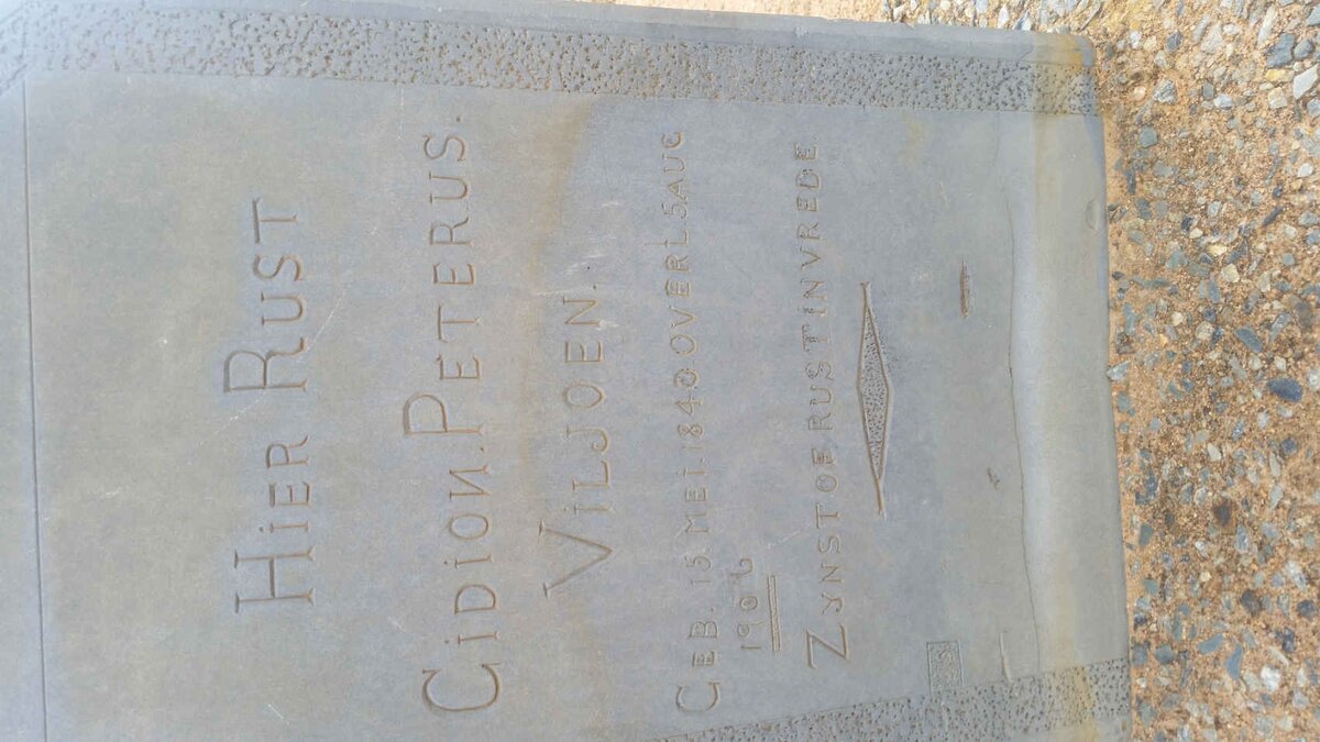 VILJOEN Gidion Peterus 1840-1906