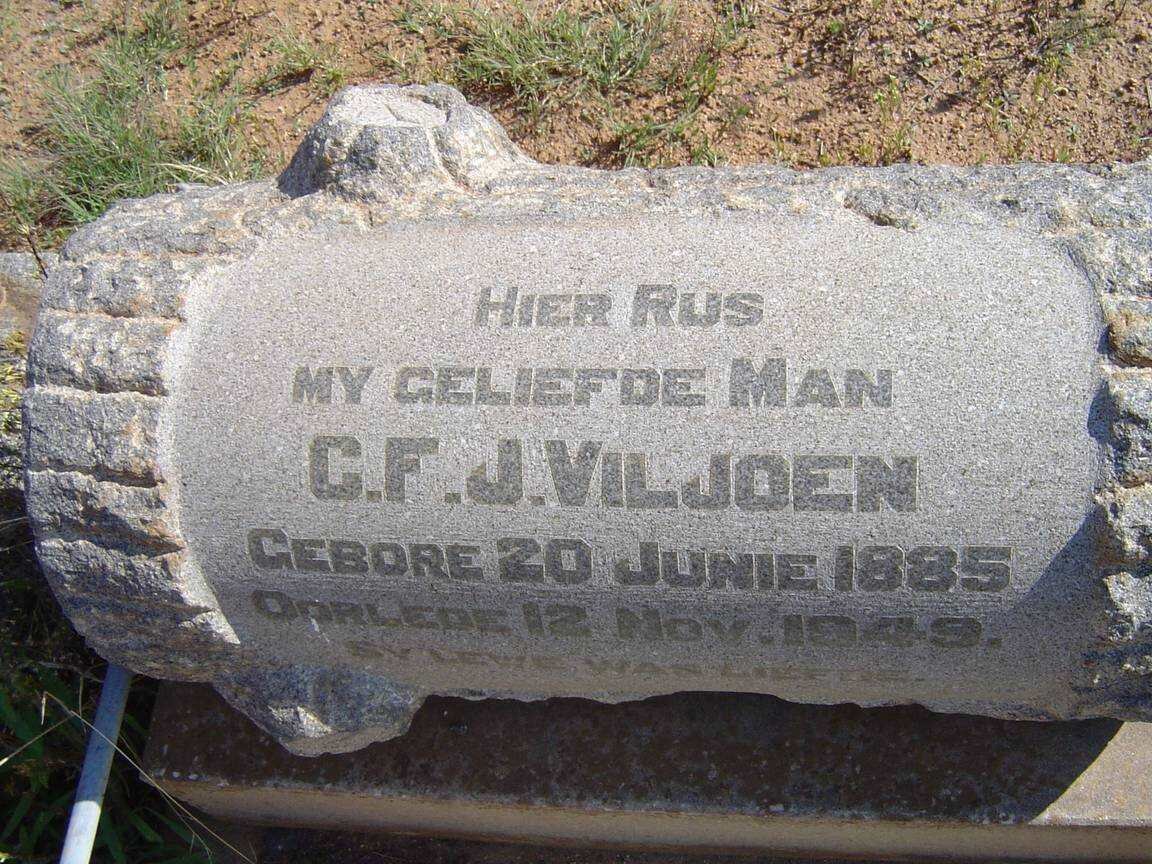VILJOEN C.F.J. 1885-1949
