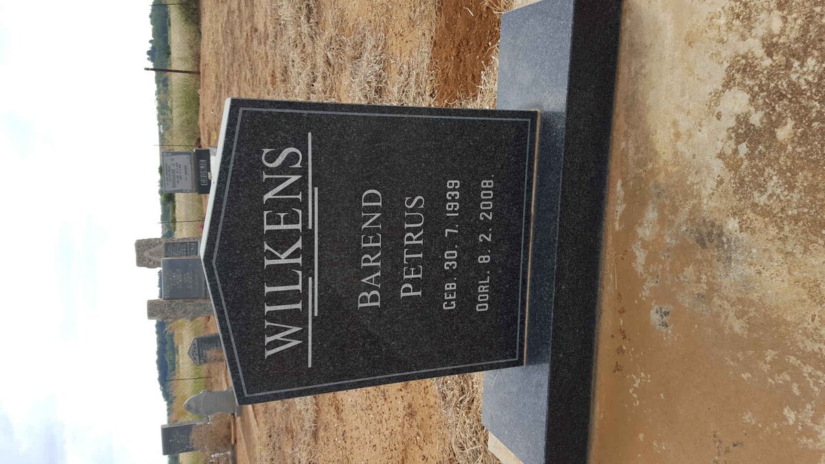 WILKENS Barend Petrus 1939-2008