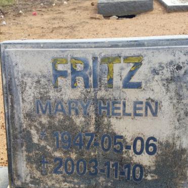 FRITZ Mary Helen 1947-2003