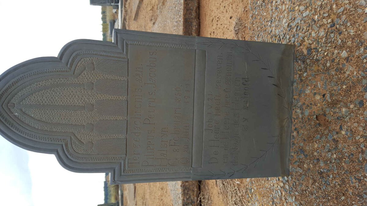 HALGRYN Philippus Petrus Jacobus 1850-1917