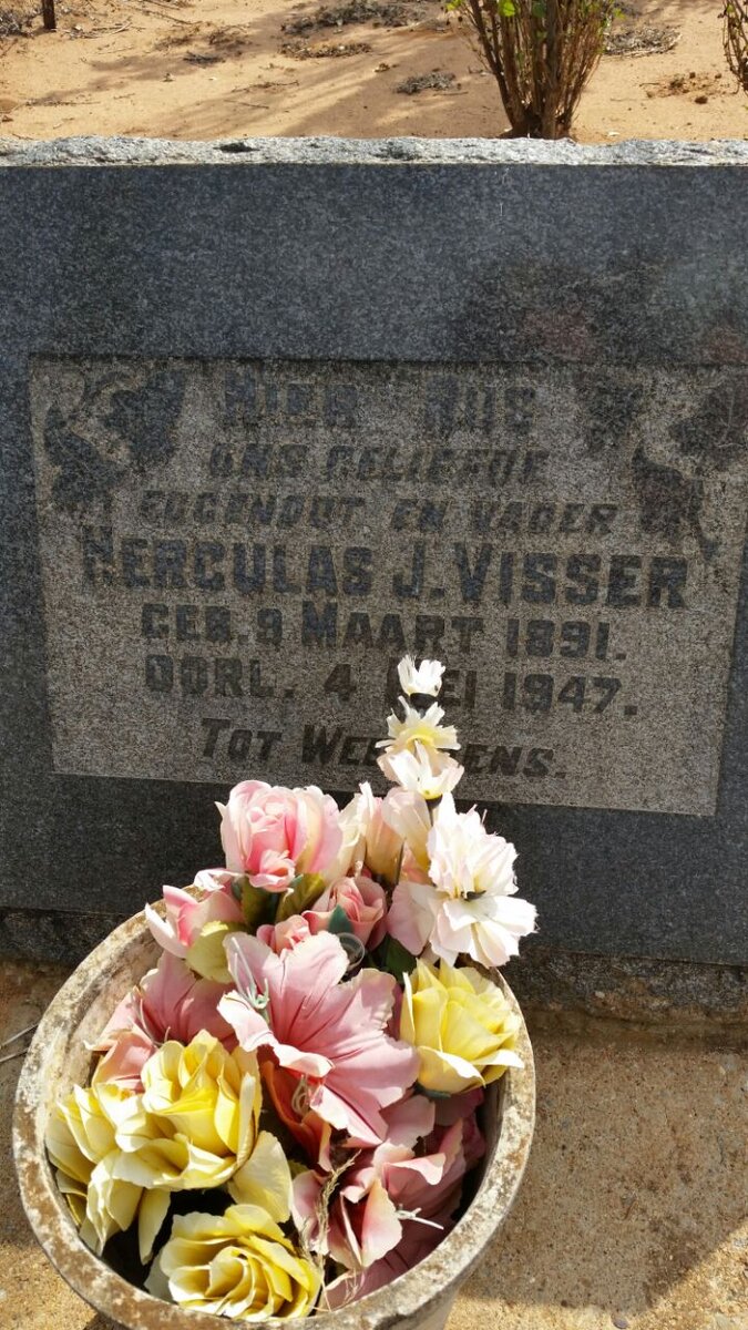 VISSER Herculas J. 1891-1947