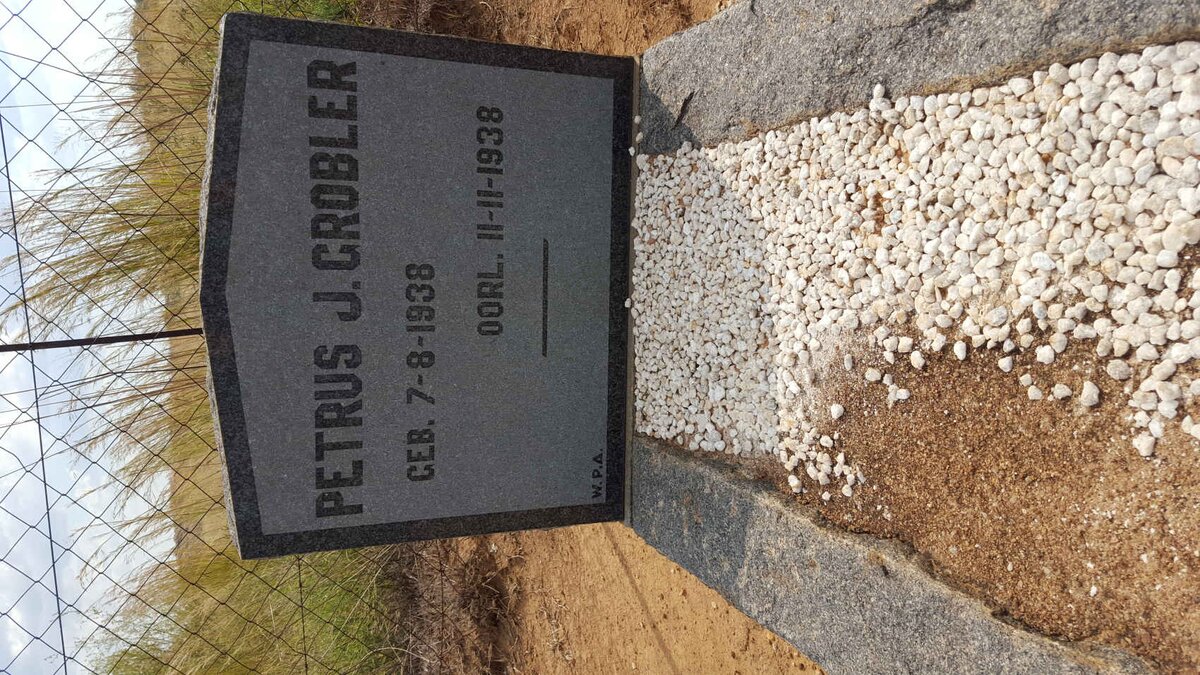 GROBLER Petrus J. 1938-1938