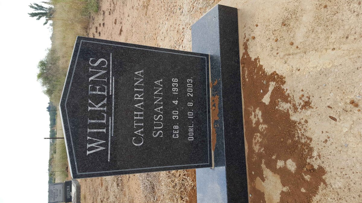 WILKENS Catharina Susanna 1936-2003