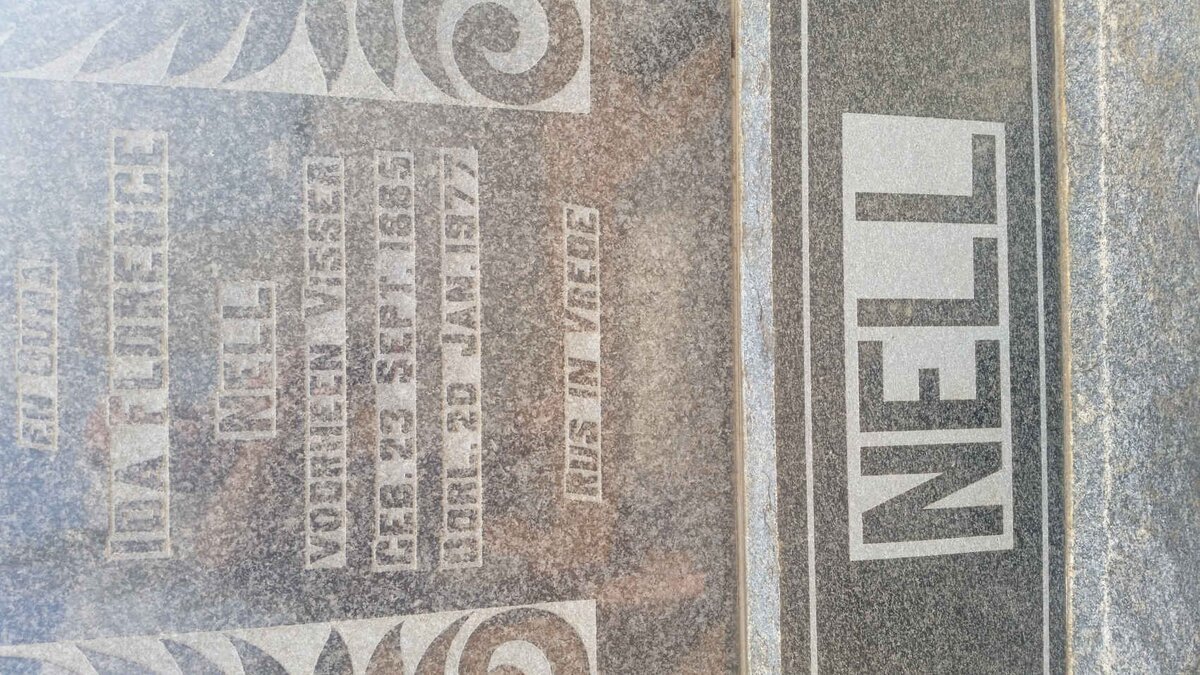 NELL Ida Florence voorheen VISSER 1885-1977