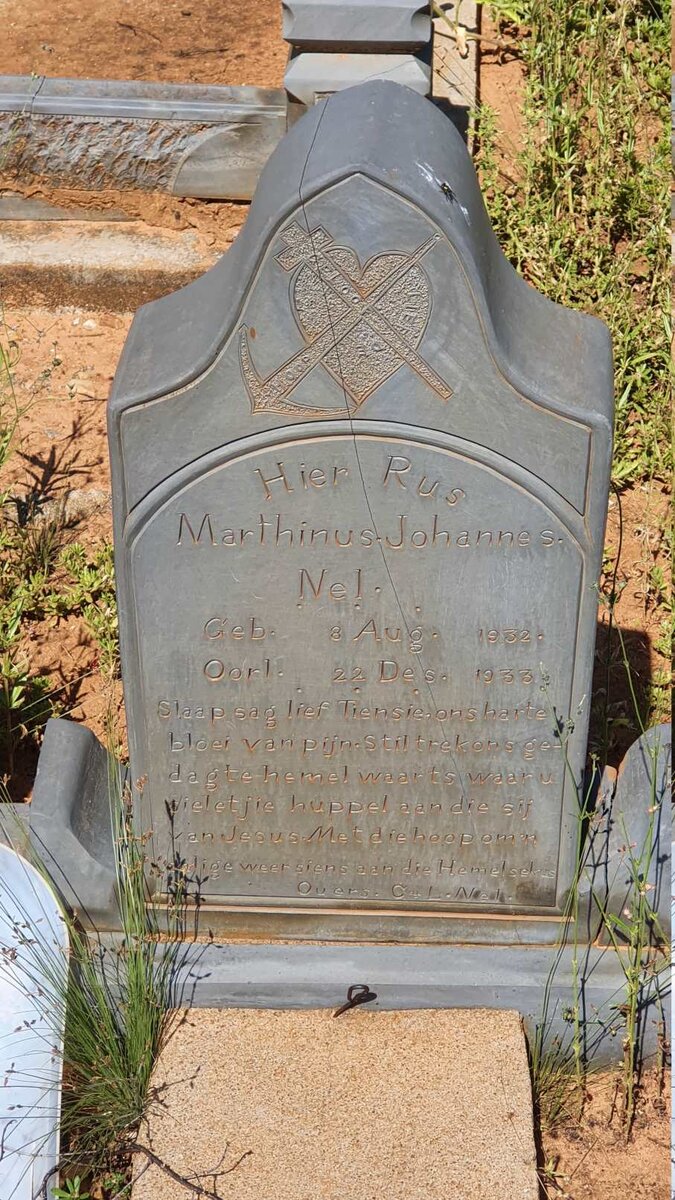 NEL Marthinus Johannes 1932-1933
