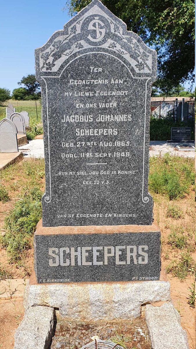 SCHEEPERS Jacobus Johannes 1865-1948