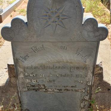 ROUX Pieter Christiaan, le 183?-1902