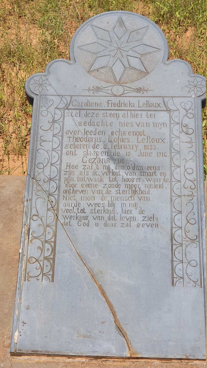 ROUX Theodorus Lohies, le 1853-1916