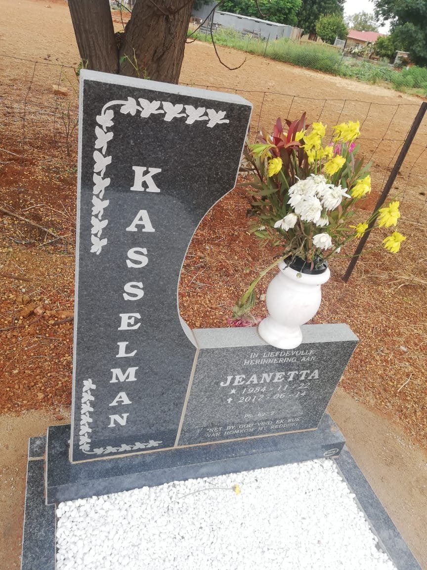 KASSELMAN Jeanetta 1984-2017