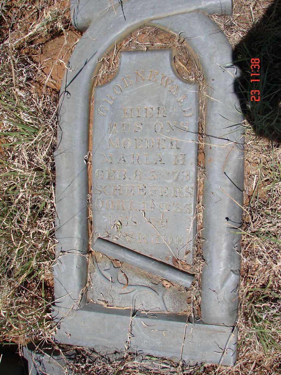 GROENEWALD Maria H. nee SCHEEPERS 1873-1955