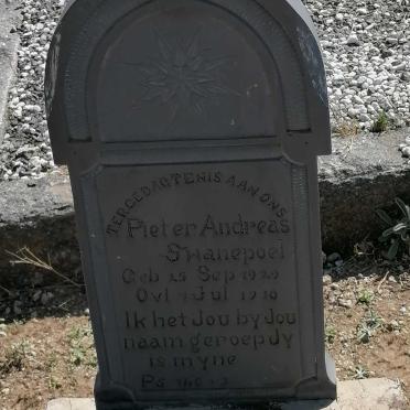 SWANEPOEL Pieter Andreas 1929-1930