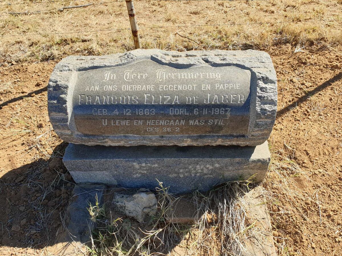 JAGER Francois Eliza, de 1883-1967