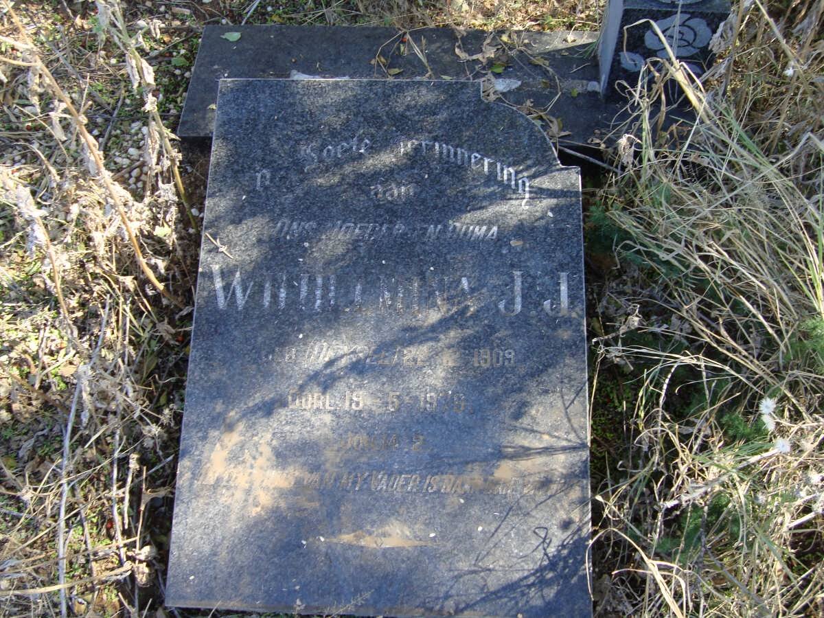 LAYNES Wilhelmina J.J. nee DEYSEL 1909-19?9