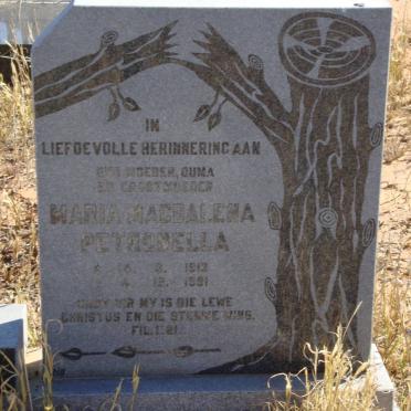 CLOETE Charles Hendrik 1913-1989 &amp; Maria Magdalena Petronella 1913-1991
