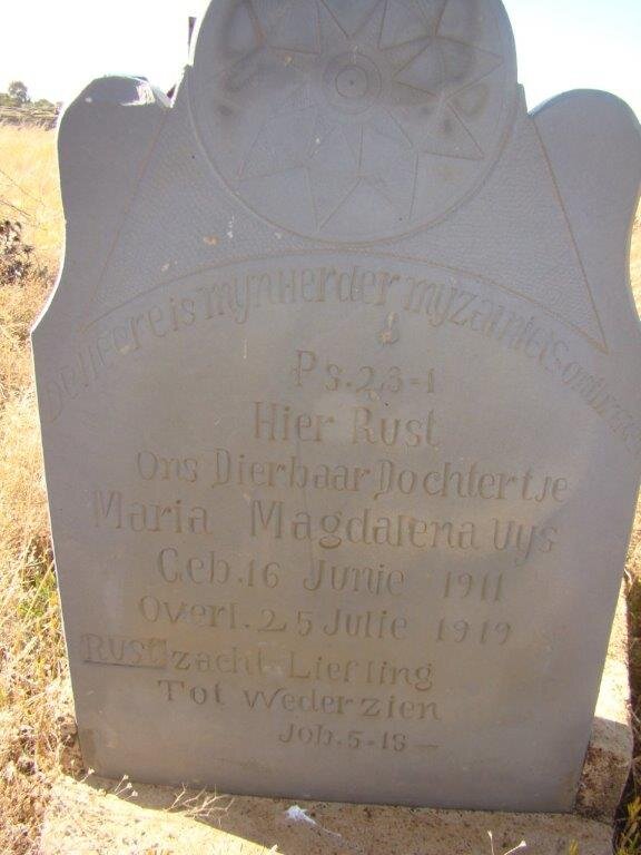 UYS Maria Magdalena 1911-1919